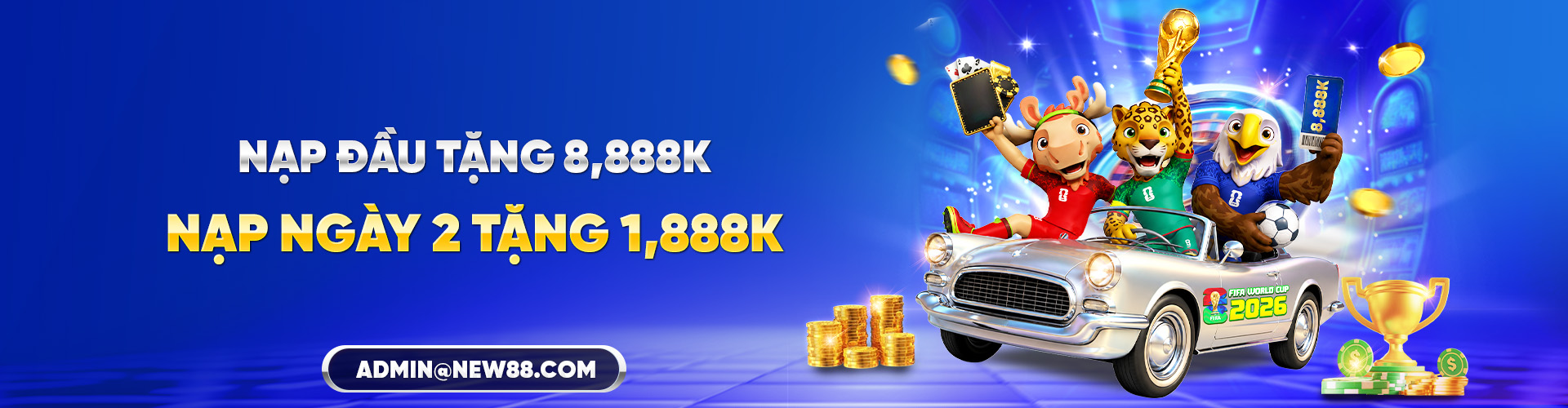 New88 Thứ 2 Thưởng Lớn 8,888K